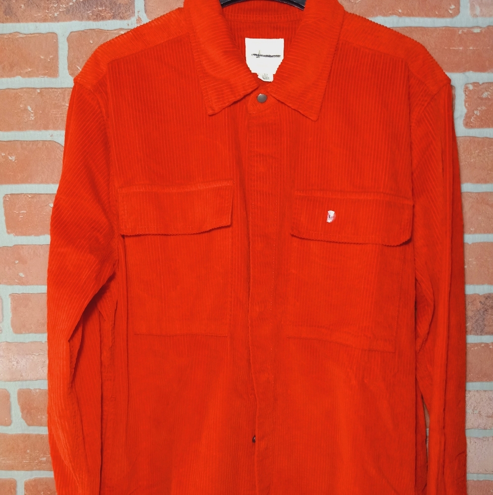 American Eagle Corduroy Shirt Jacket Sz Large